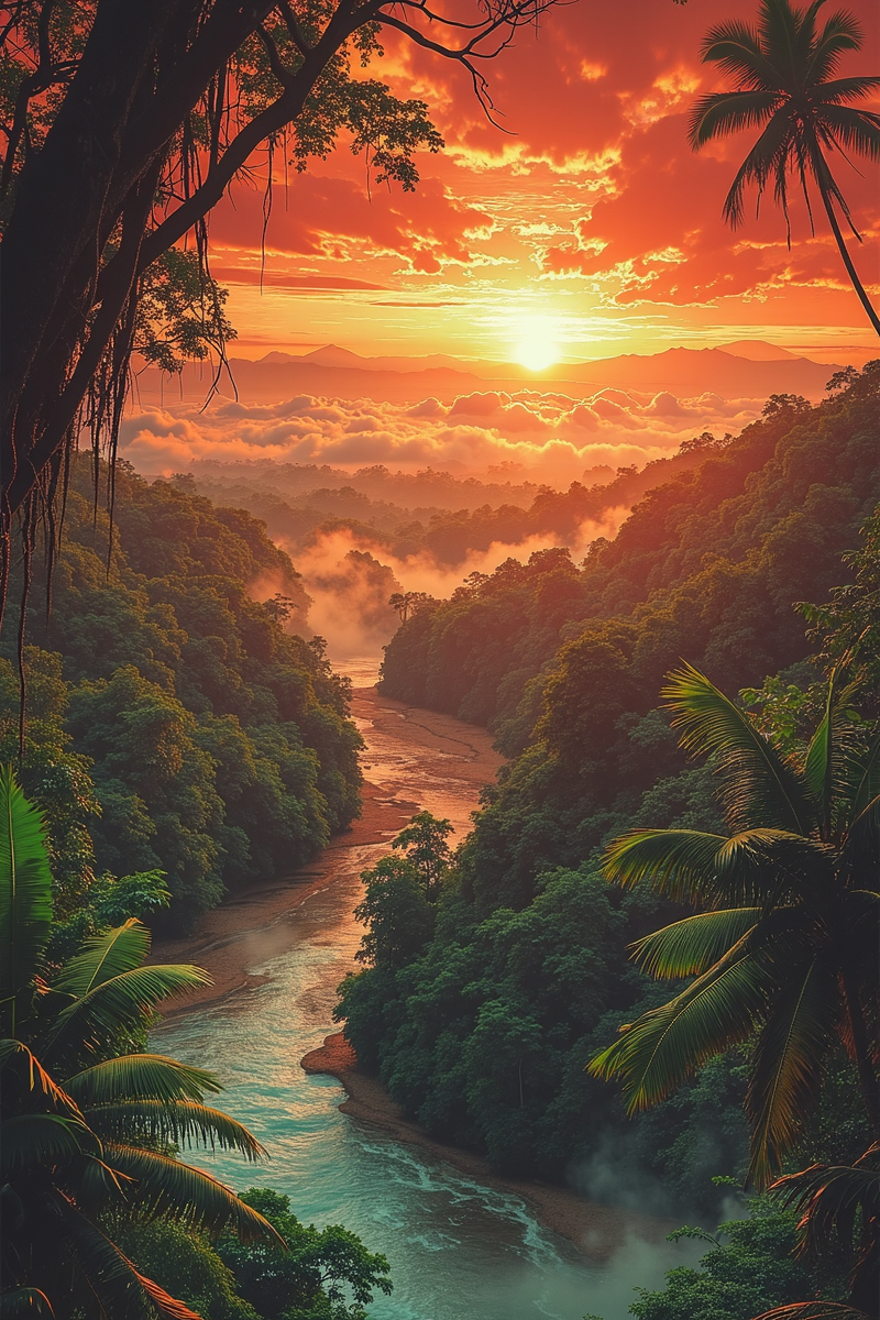 00182-3357504536-A panoramic view of the curve of the horizon, overlooking the Amazon rainforest, with misty clouds and a silhouette of an indige.png